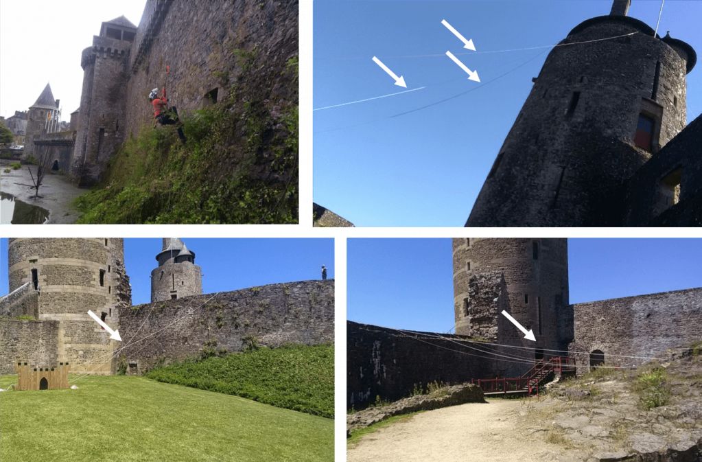 Rennes, Nettoyage des remparts du château de Fougères, Fougères - cordes.png