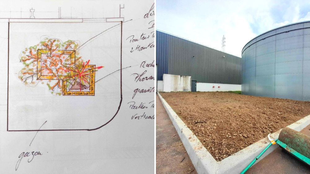 Nemours - plan engazonnement