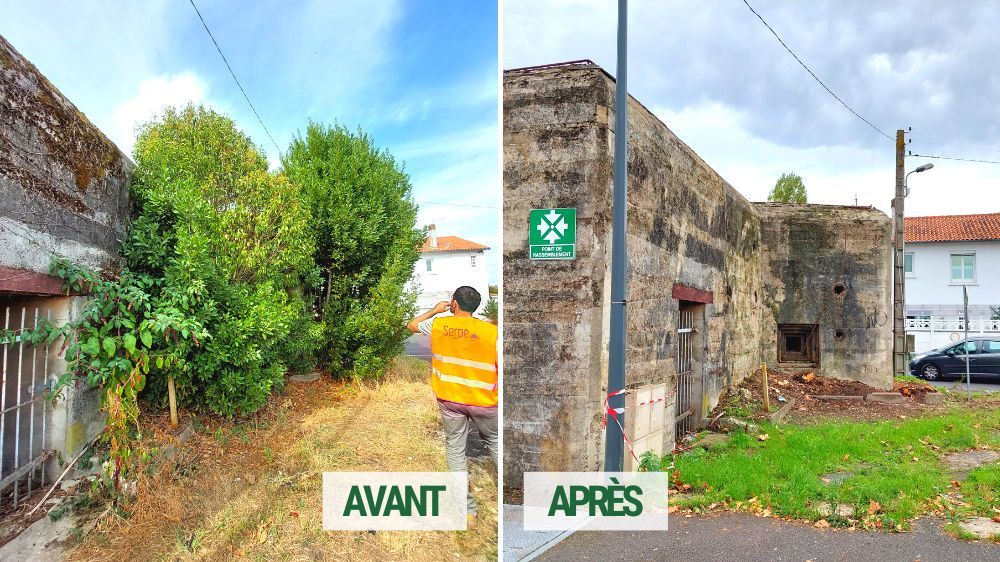 La Rochelle  - redécouvrir le bunker de la gare de Saintes