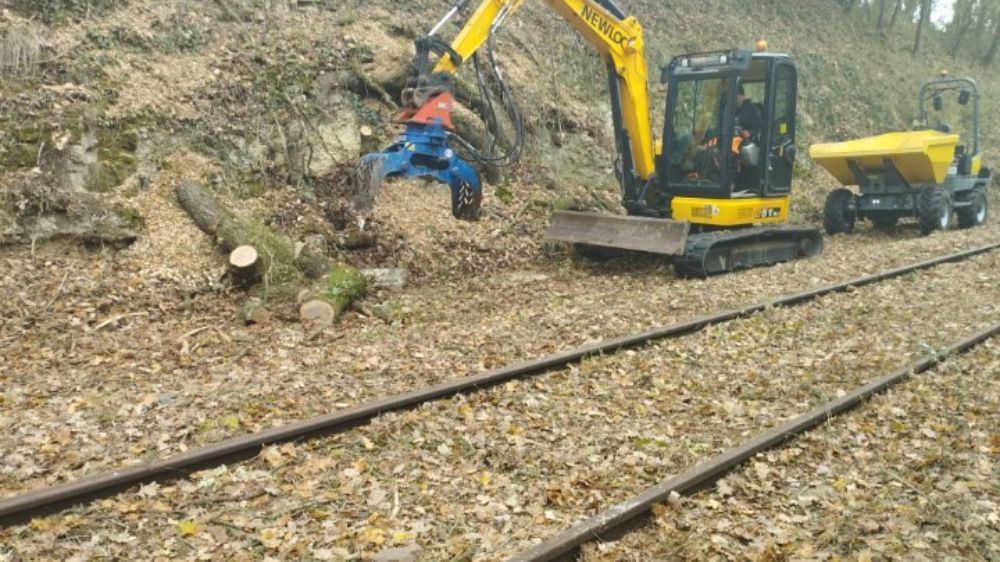 Poitiers - vidange de purges et export du bois 2