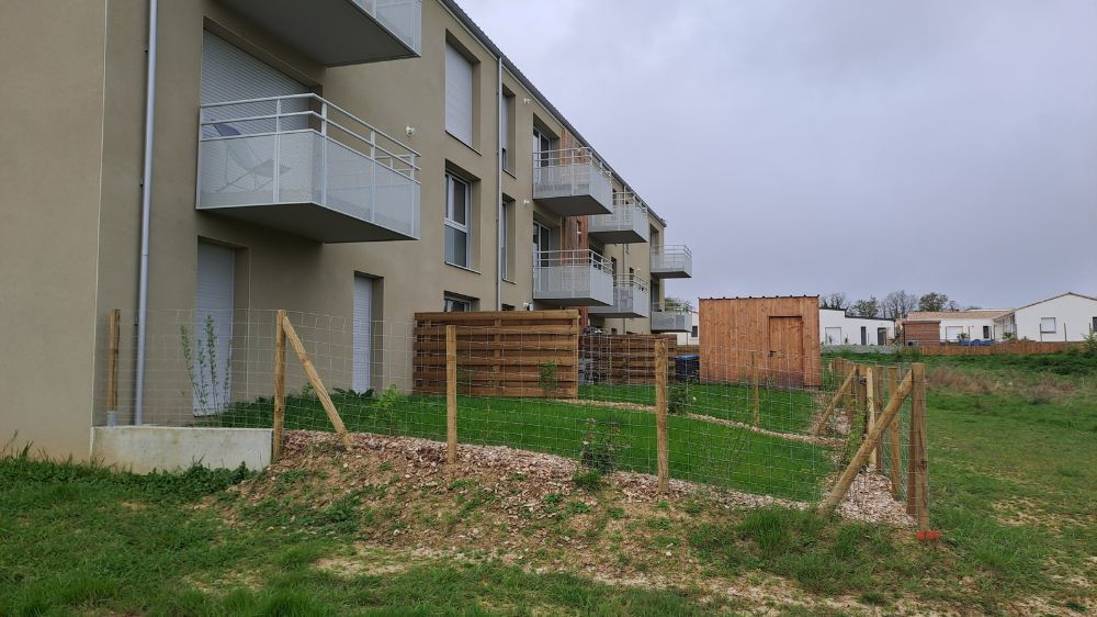 la roche sur yon - Création des aménagements paysagers - Résidence Mouilleron 3  4.jpg