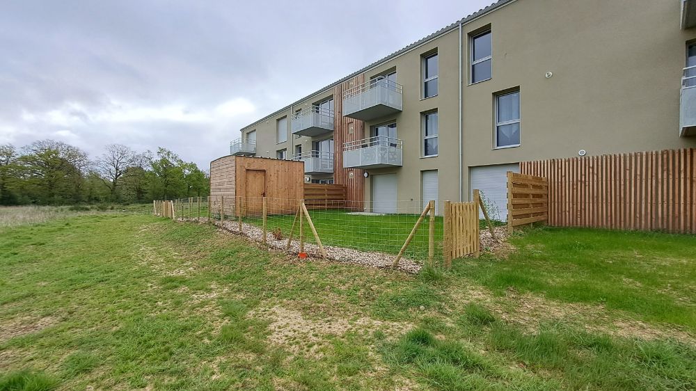 la roche sur yon - Création des aménagements paysagers - Résidence Mouilleron 3  5.jpg